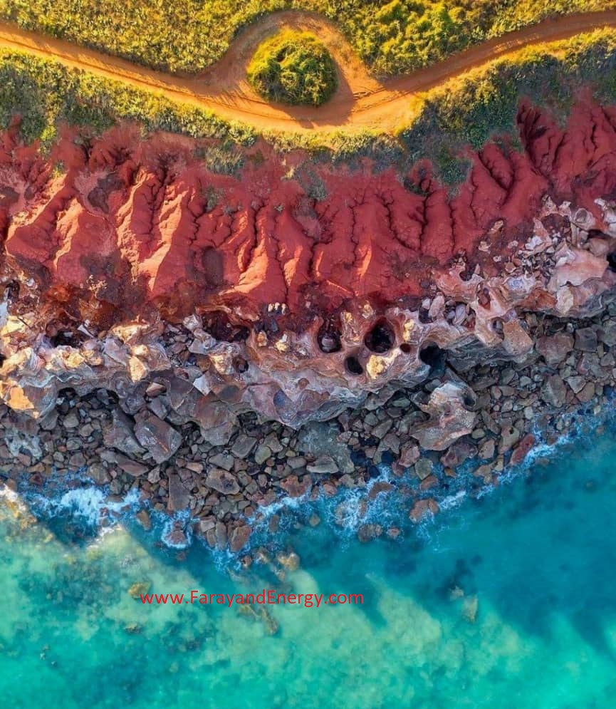 ساحل زیبای بروم واقع در غرب استرالیا