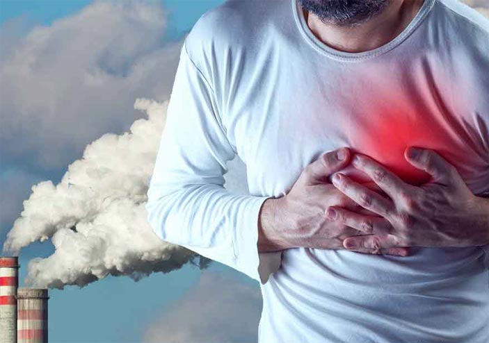 آلودگی هوا و خطر ابتلا به بیماری های قلبی
