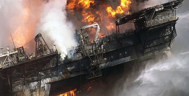 آتش گرفتن پایگاه نفتی دیپ واتر هوریزان در سال ۲۰۱۰